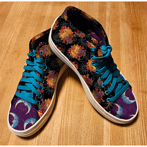 Happy Feet Quilted Sneakers (PP)